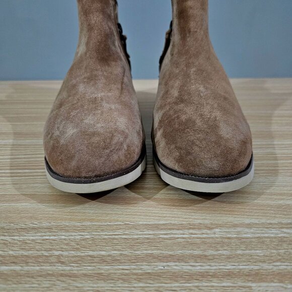 Reef Voyage Low Ankle Bootie Womens Boot Brown Leather Shoe Size 11 - Picture 5 of 14